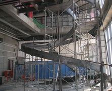 S形360°螺旋式钢结构楼梯